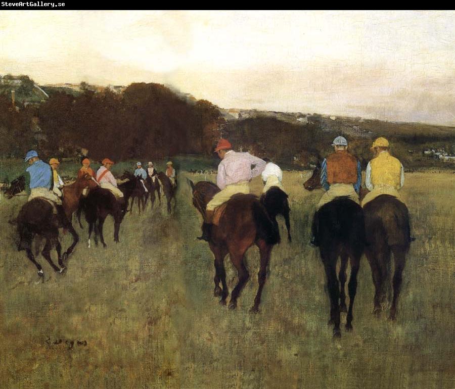 Edgar Degas Racecourse